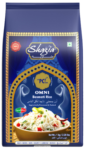 Shazia Omni Basmati Rice 1kg